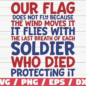 Onze vlag SVG/Amerika SVG/bestand knippen/illustraties/commercieel gebruik/Instant Download/silhouet/4 juli SVG/onafhankelijkheidsdag