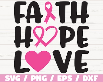 I Wear Pink For My Sister Breast Cancer Awareness Svg Hope