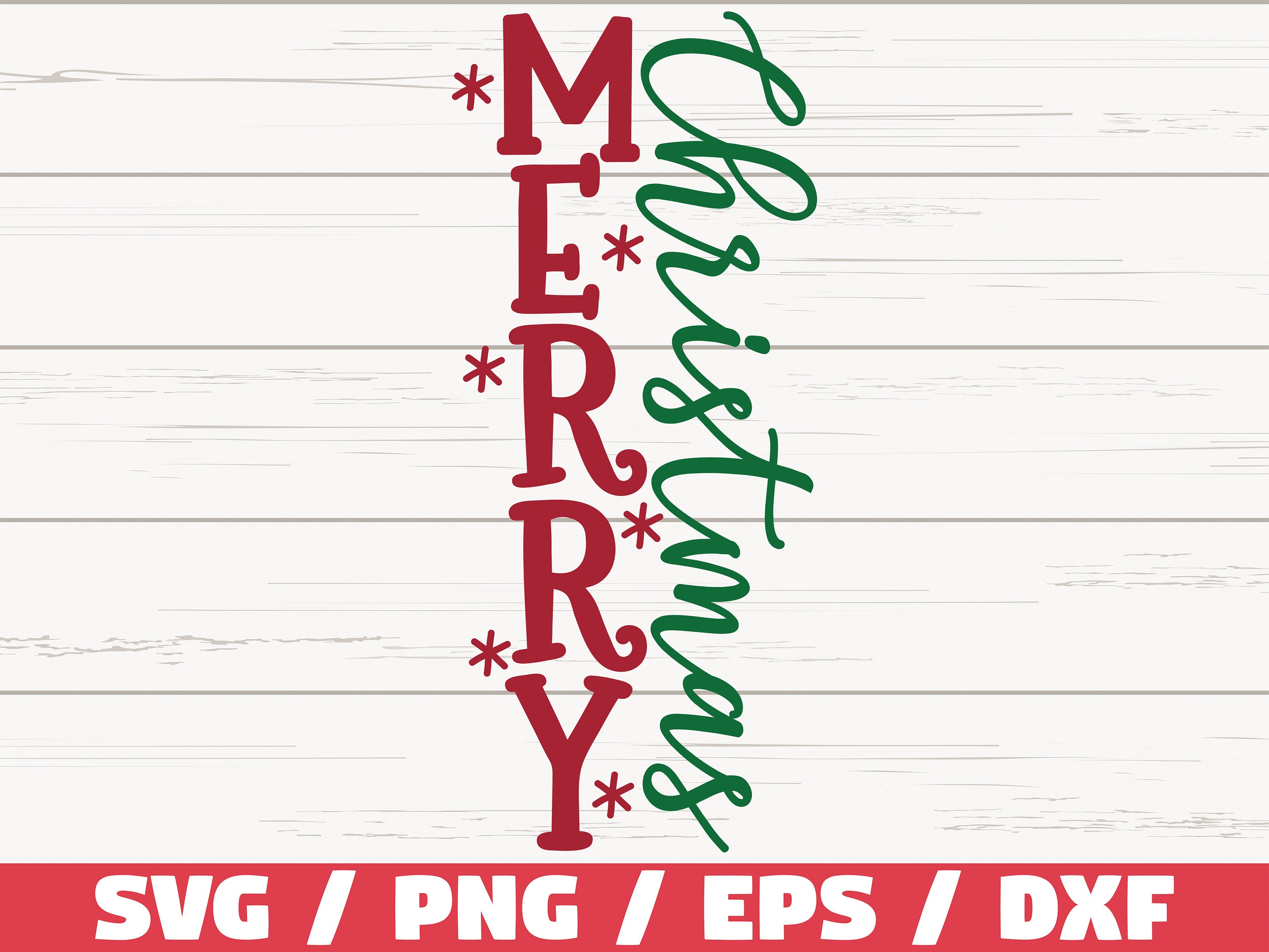 Merry Christmas SVG / Cut File / Cricut / Commercial Use / Silhouette ...