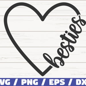 Best Friends SVG Bundle / Friendship Bundle SVG / Cut Files / Clip art / Commercial use / Best Friends SVG image 4