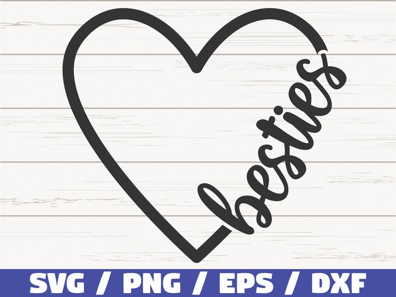 Best Friends SVG Bundle / Friendship Bundle SVG / Cut Files / Clip art / Commercial use / Best Friends SVG image 4