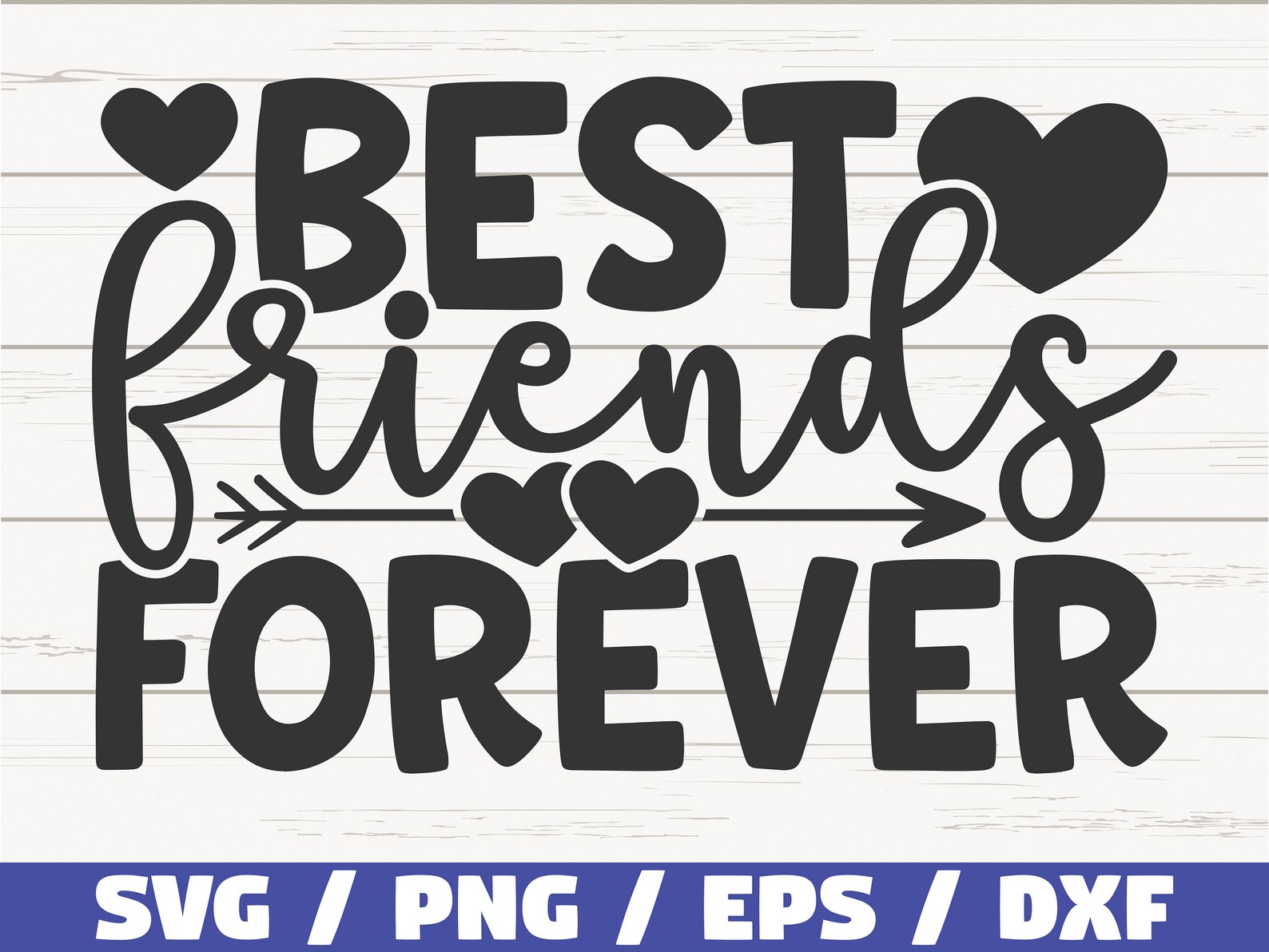 Best Friends Forever SVG / Cut File / Cricut / Commercial Use - Etsy