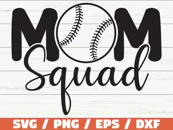 Download Baseball Svg Softball Mom Squad Shirt Svg File Png Clip Art Cricut Cut Files Silhouette Dxf Files For Crafters Softball Svg File Clip Art Art Collectibles 330 Co Il