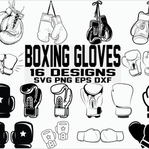 Guante de boxeo SVG/ guante svg/ boxeo svg/ lucha svg/ mma svg/ sport svg/ boxe svg/ clipart/ stencil/ vinilo/ archivo cortado/ silueta/ cricut