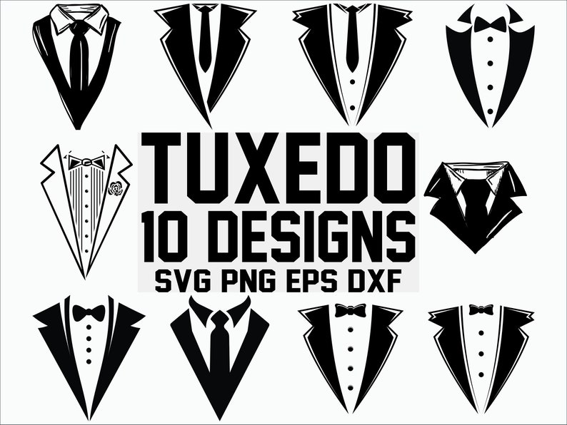 Download Tuxedo SVG/ Tuxedo Clipart/ Suit svg/ Gentleman svg/ Cut ...