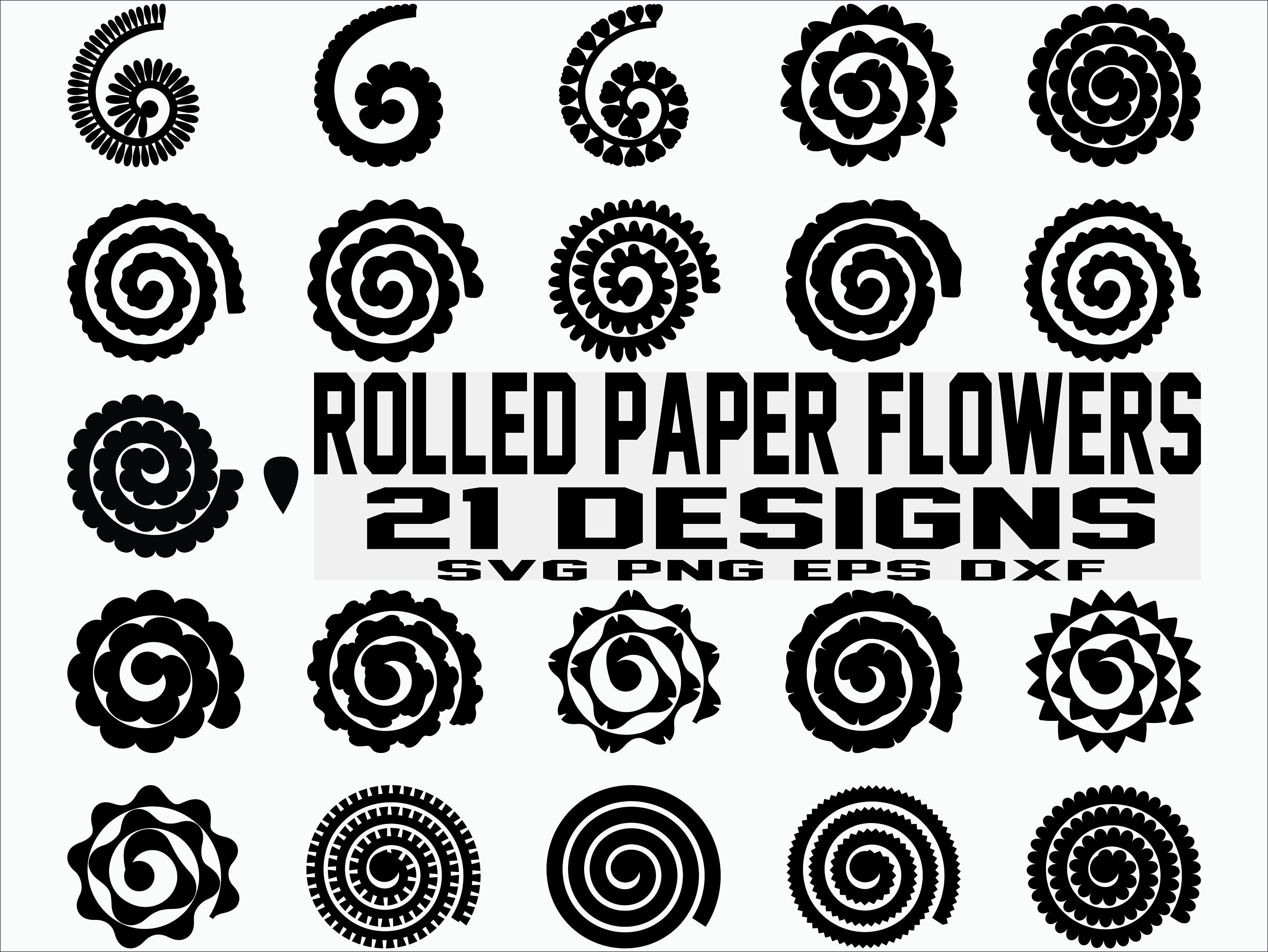 Free Free 332 Paper Flower Svg Template SVG PNG EPS DXF File