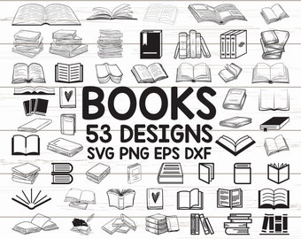 Open book svg, book clipart, books svg, school svg, school c - Inspire  Uplift