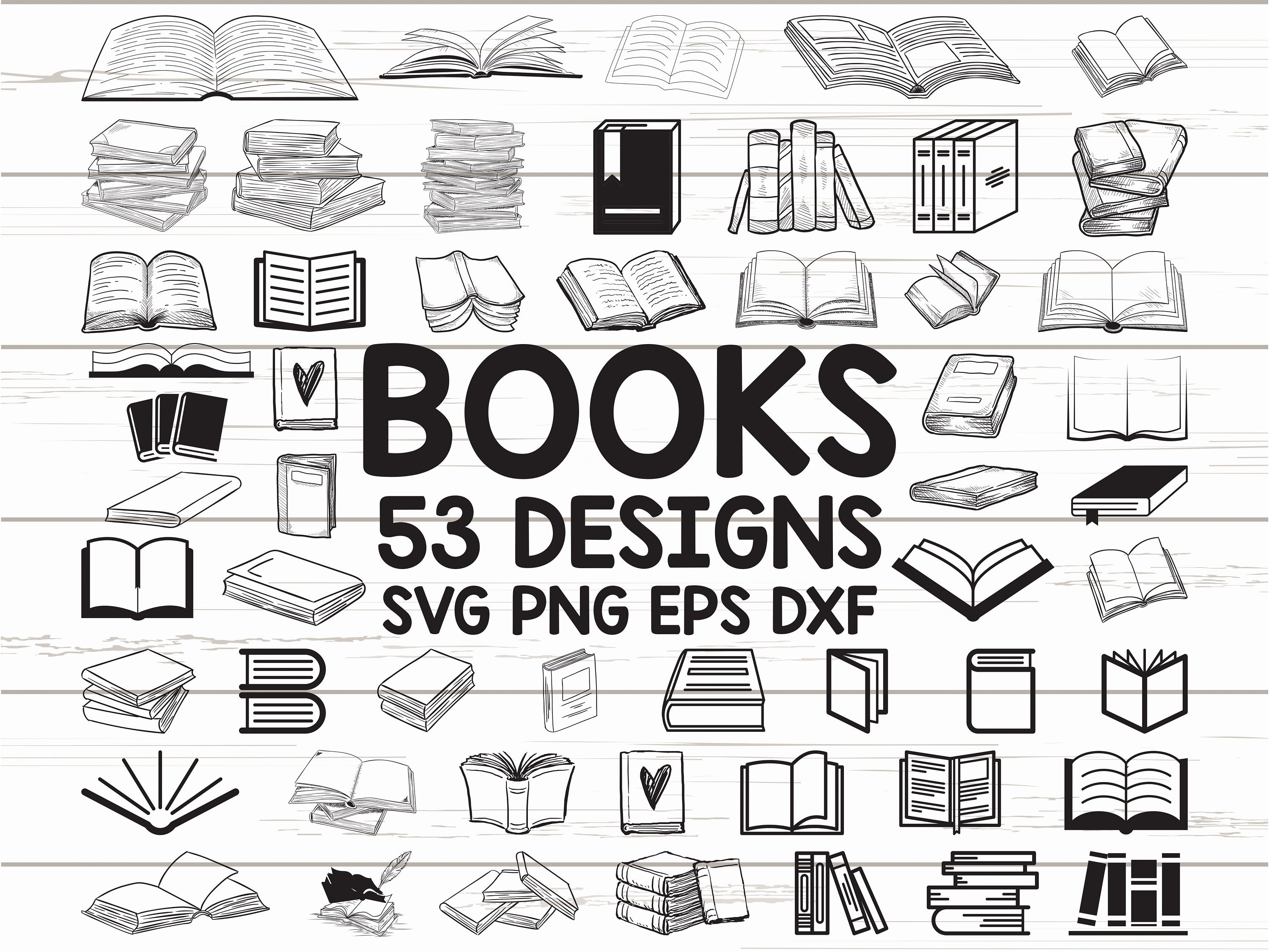 Open book svg, book clipart, books svg, school svg, school c - Inspire  Uplift