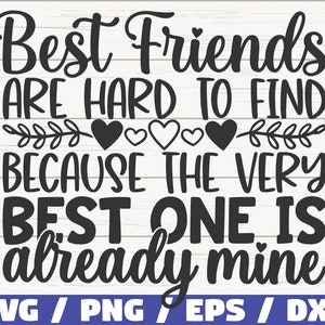 Best Friends SVG Bundle / Friendship Bundle SVG / Cut Files / Clip art / Commercial use / Best Friends SVG image 9