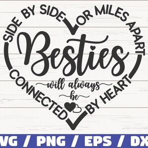 Best Friends SVG Bundle / Friendship Bundle SVG / Cut Files / Clip art / Commercial use / Best Friends SVG image 8