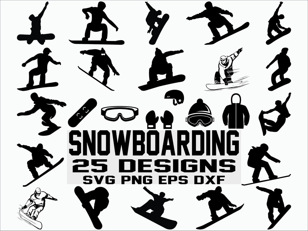 Snowboarding SVG/ Mask Skier Svg/ Winter Svg/ Extreme Sport Svg ...