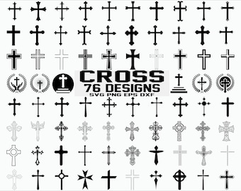 cross with banner clipart