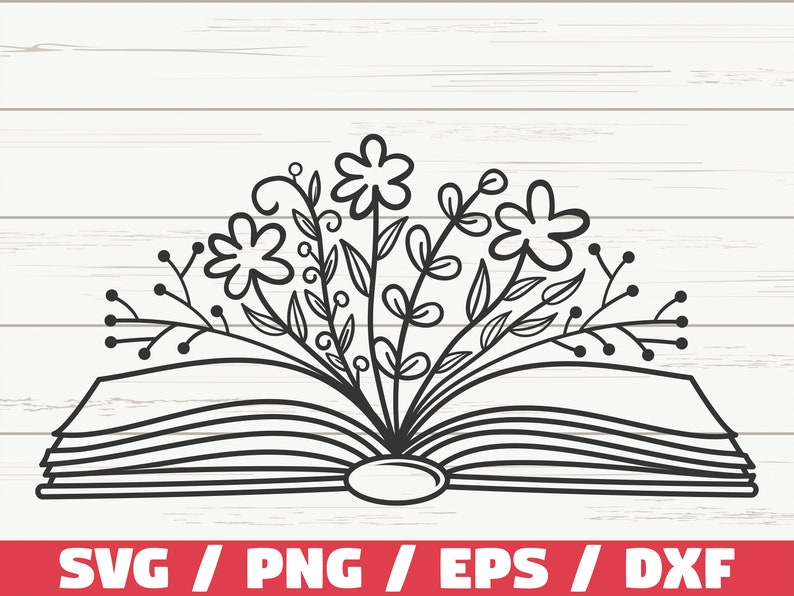 Reading SVG Bundle / Cut Files / Commercial use / Cricut / Clip art / Reading Books SVG / Printable / Vector / Book Lover SVG image 7