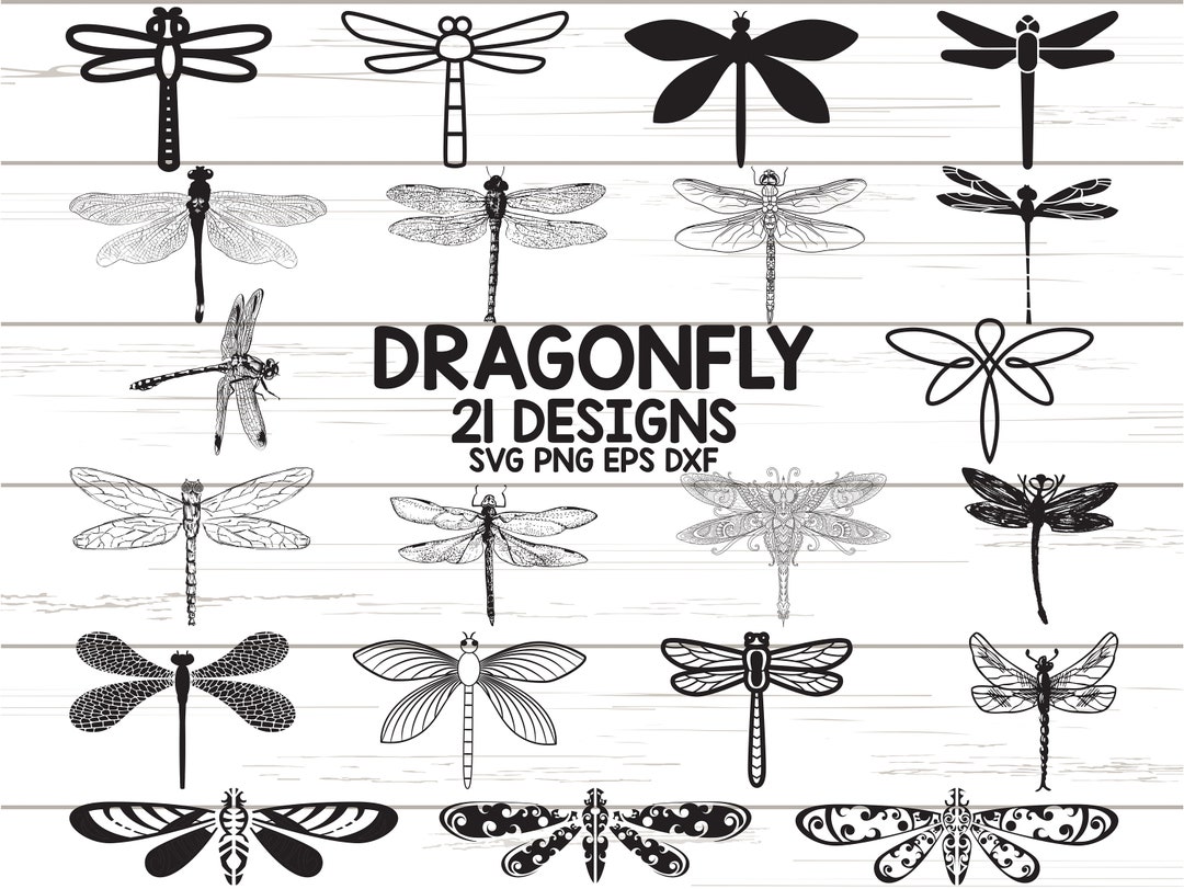 Dragonfly SVG/ Dragonfly Clipart/ Insect Svg/ Dragonfly Vector/ Clipart