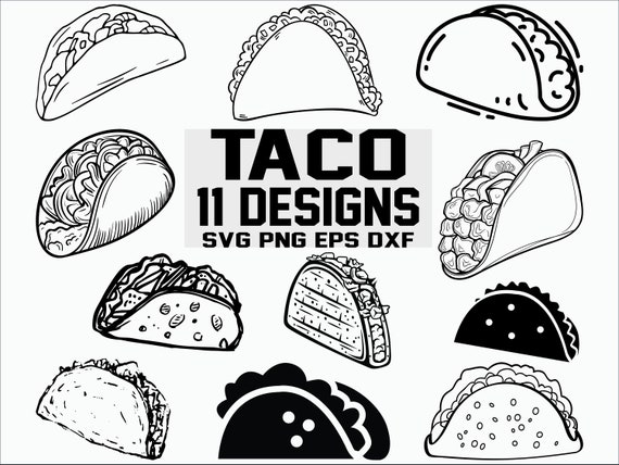 Download Taco SVG/ Mexican Food Svg/ Printable files/ Cricut/ Cut ...
