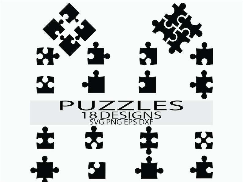 Download Puzzle svg / puzzle piece svg / clipart / dxf / png ...