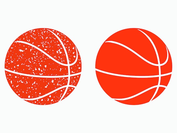Download Distressed Basketball Svg Grunge Basketball Svg Commercial Etsy