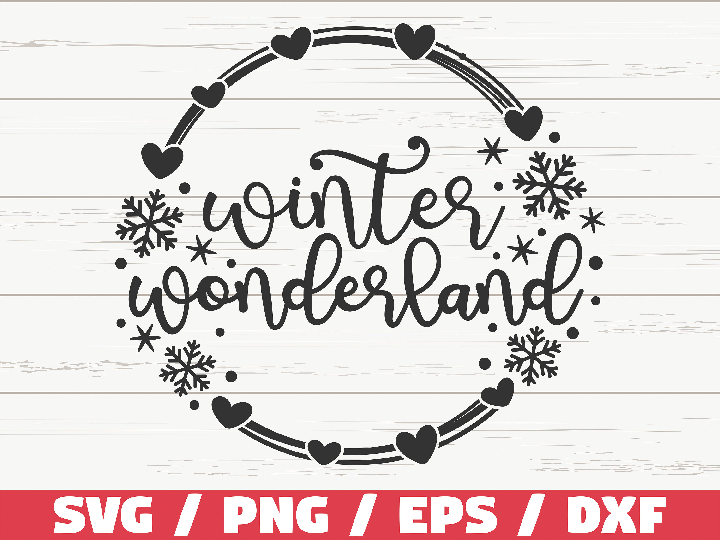 Winter Wonderland SVG / Cut File / Cricut / Commercial Use / Silhouette ...