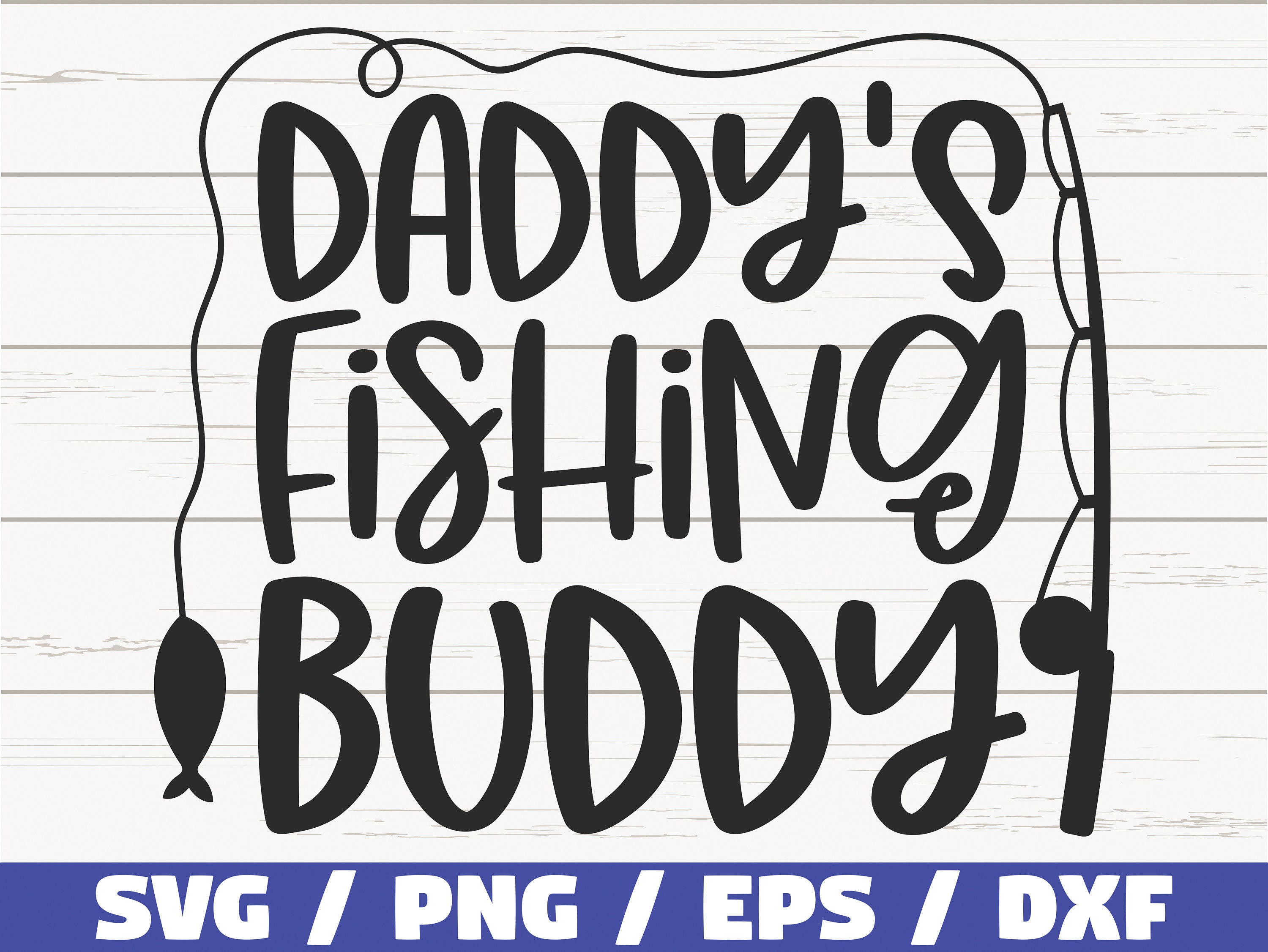 Grandpa's Fishing Buddy SVG Graphic by Creative2morrow · Creative