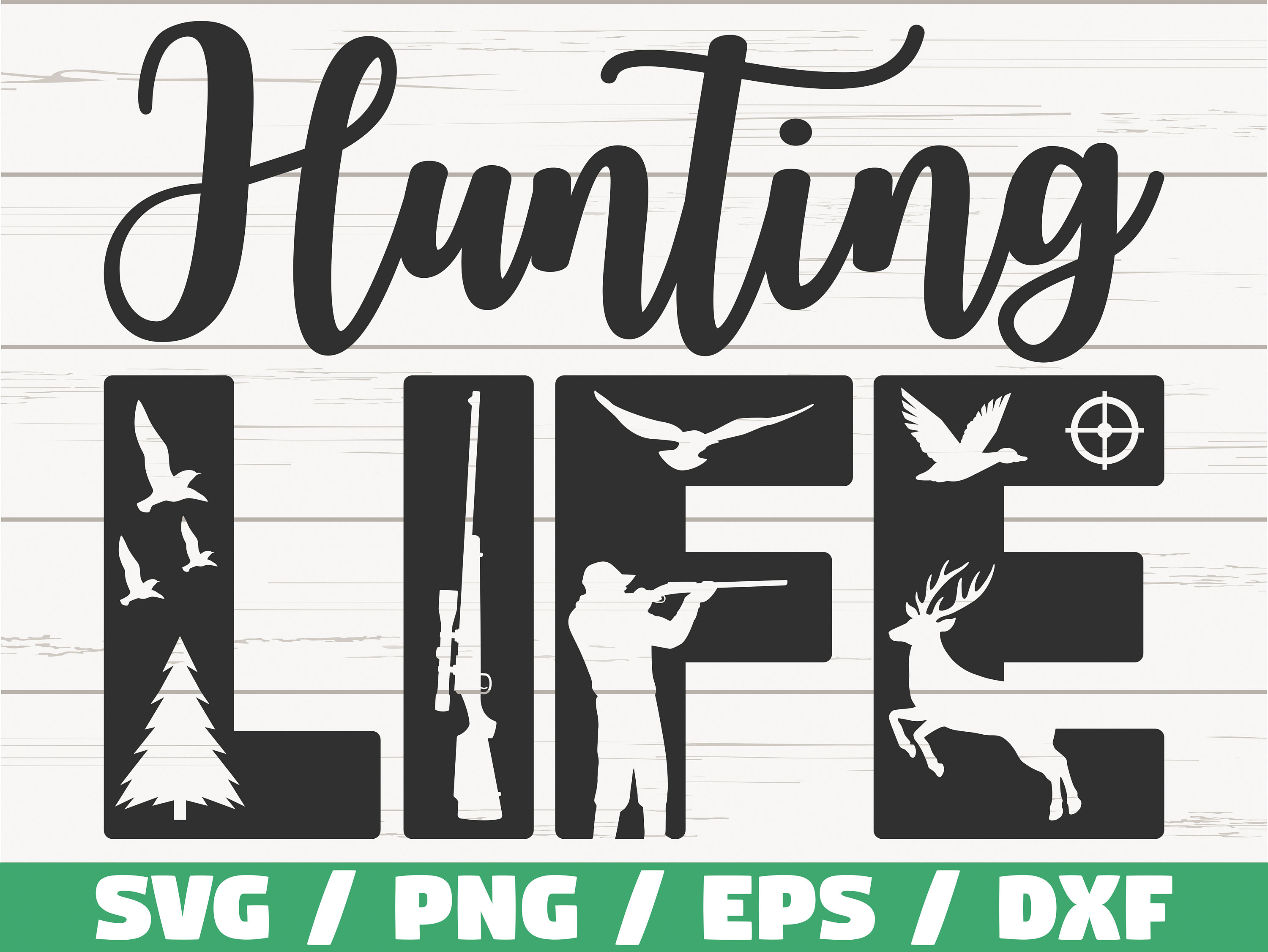 Hunting Life SVG / Cut File / Cricut / Commercial use / Etsy