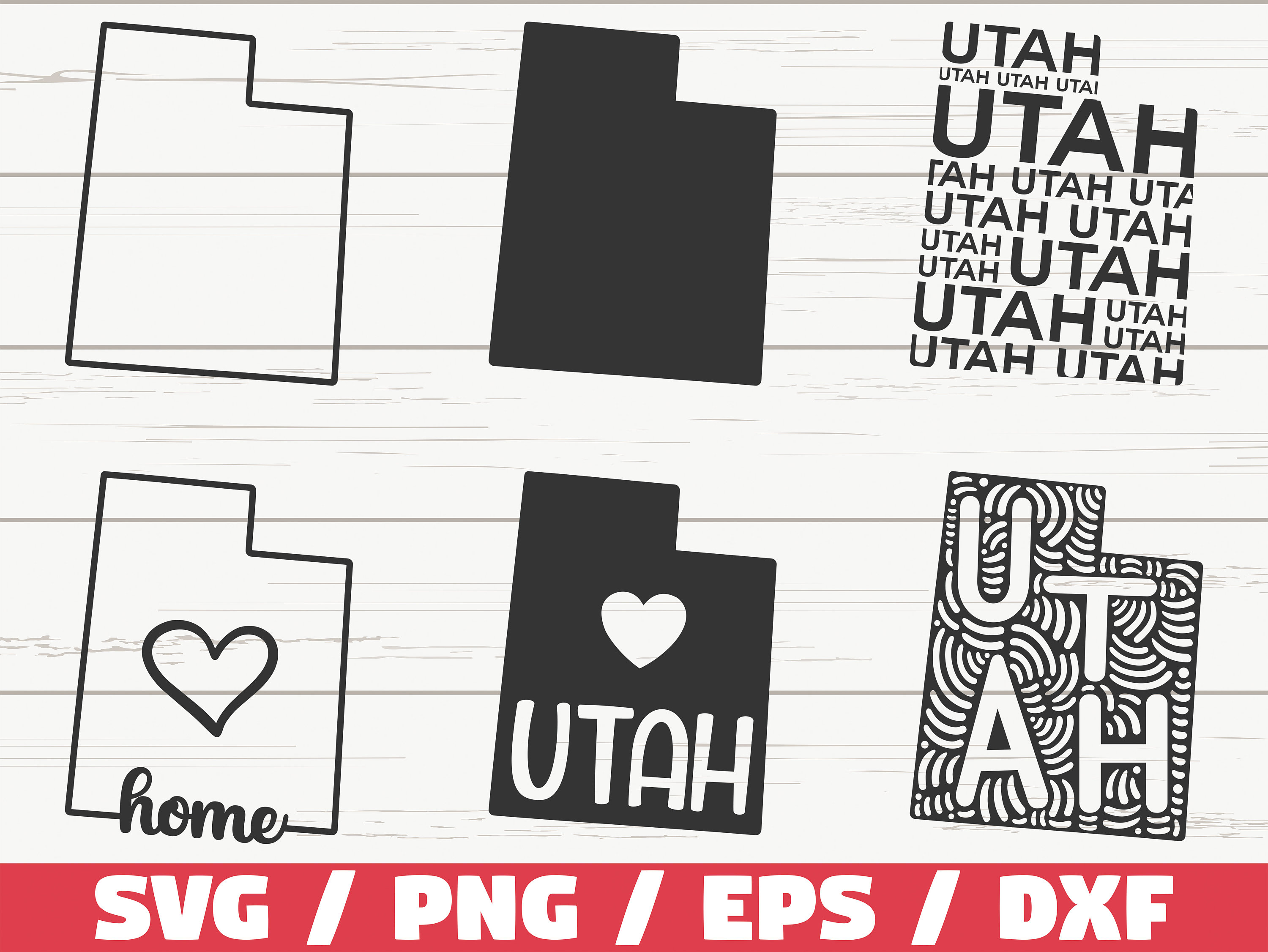 Utah State SVG / Cut File / Cricut / Clip art / Commercial use / Silhouette / Utah SVG / Utah Home Svg / Utah Outline / UT Svg