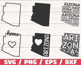 Arizona State SVG / Cut File / Cricut / Clip art / Commercial use / Silhouette / Arizona SVG / Arizona Home Svg / Arizona Outline / AZ Svg