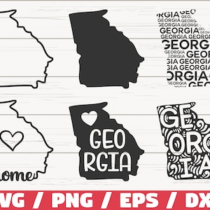 Georgia State SVG / Cut File / Cricut / Clip art / Commercial use / Silhouette / Georgia SVG / Georgia Home Svg / Georgia Outline / GA Svg