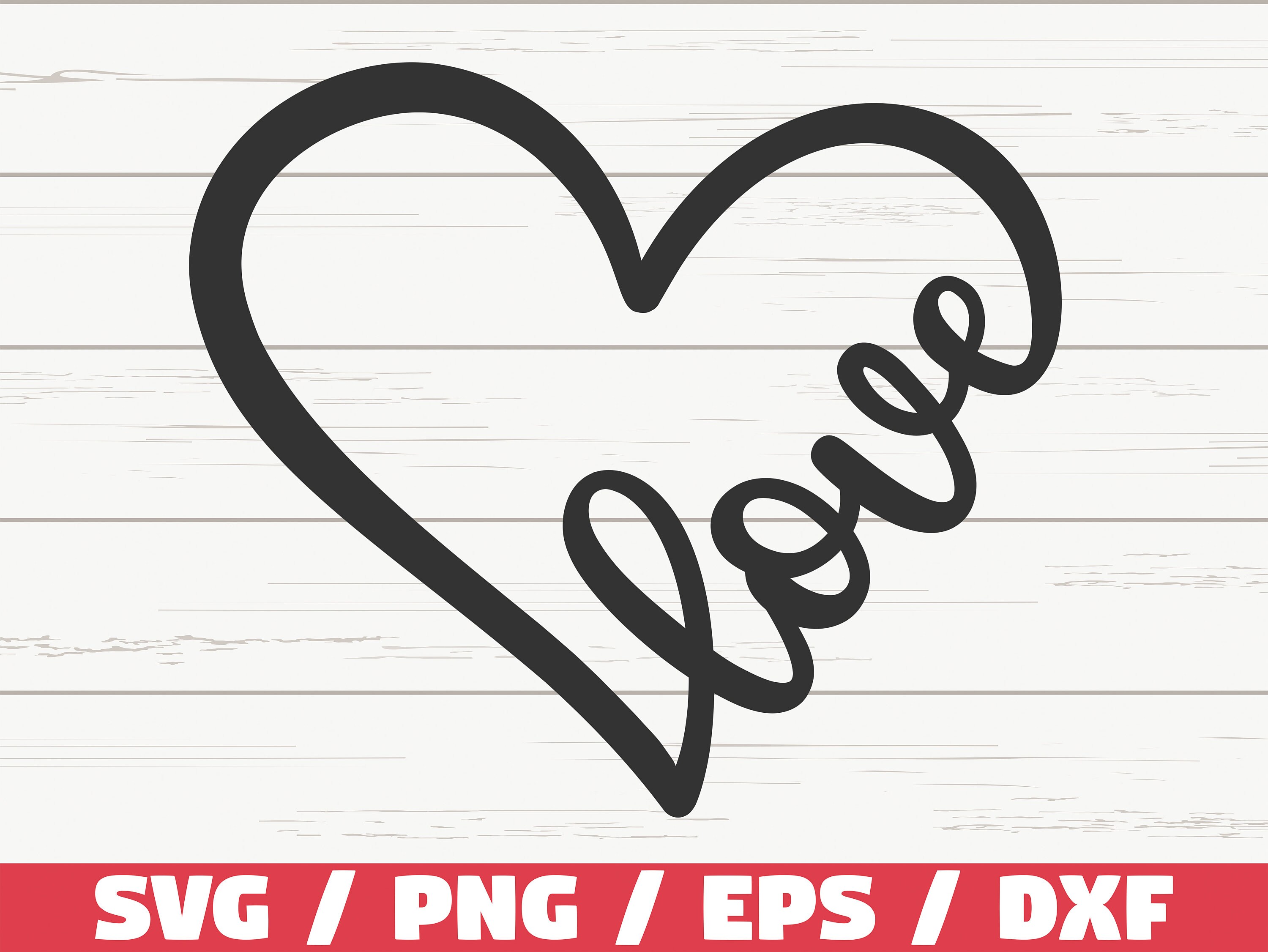 Valentine’s Day SVG / Heart SVG / Cut File / Cricut / Commercial Use ...