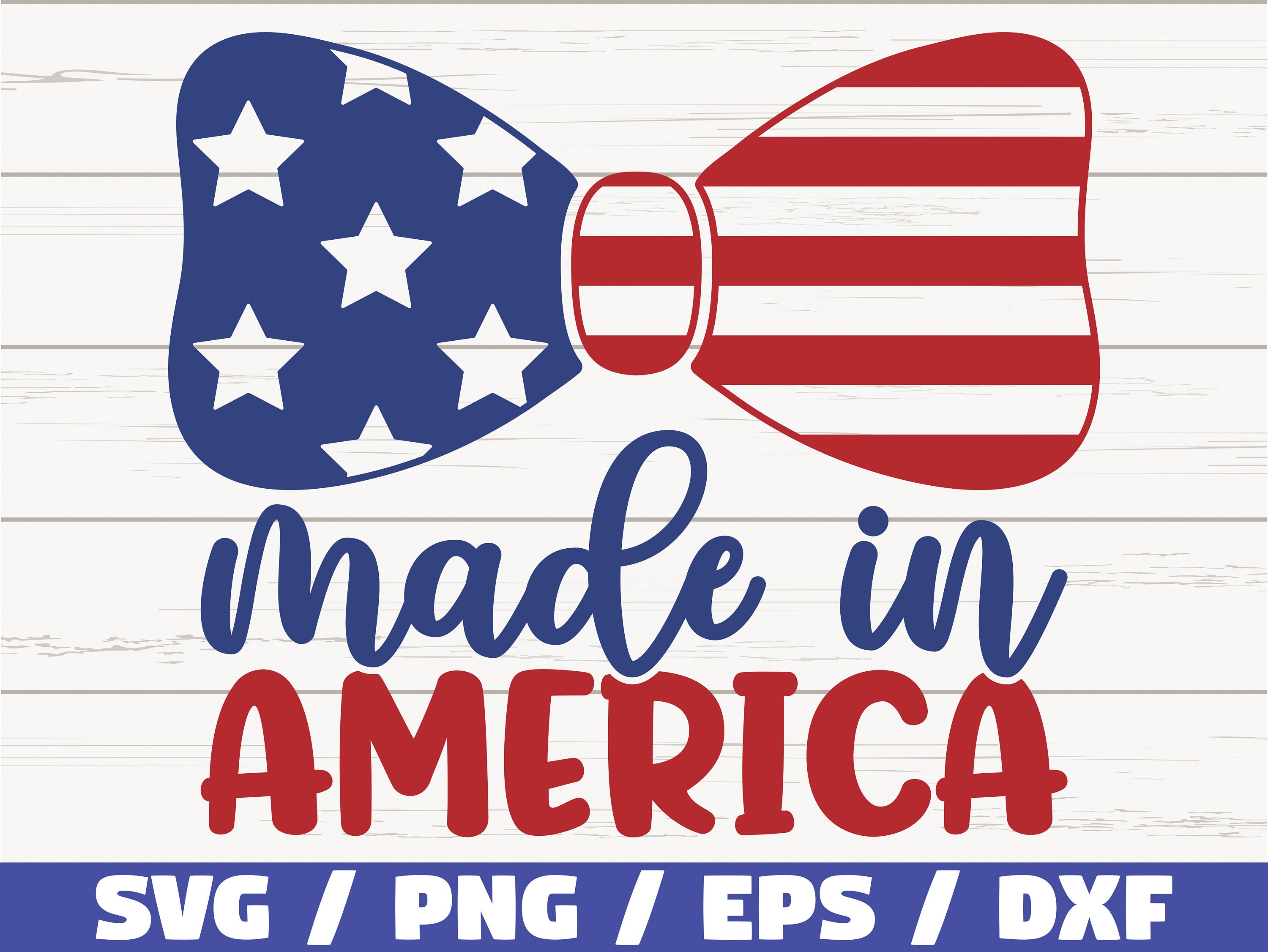 Made In America SVG / Cut File / Clip art / Commercial use / Etsy