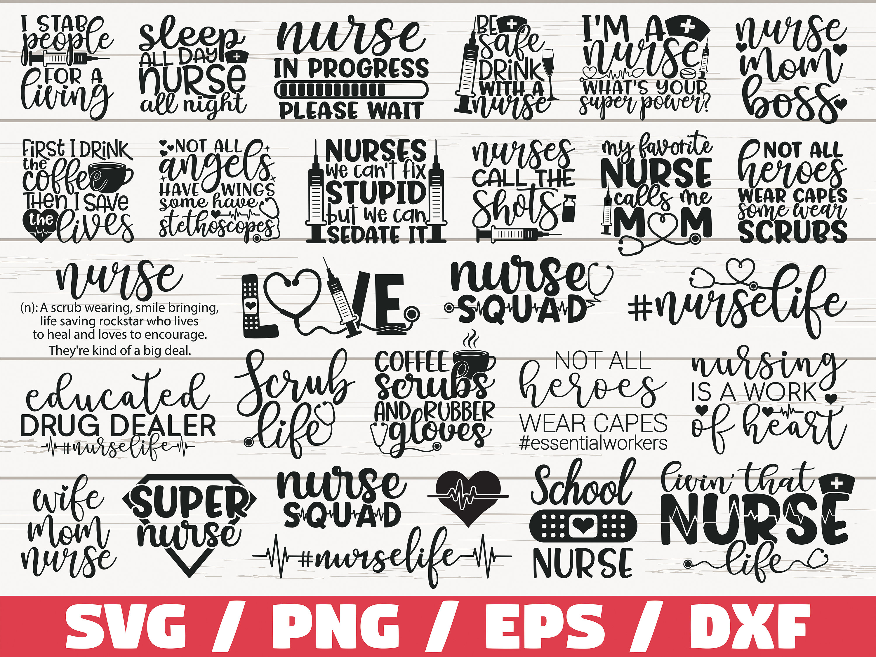 Stethoscope Font - Etsy
