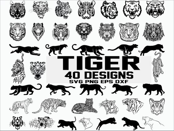 Download Tiger Svg Tiger Head Svg Animal Svg Zoo Svg Tiger Etsy