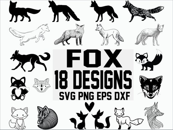 Download Fox Svg Cut Files Cricut Silhouette Vector