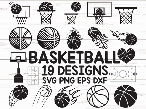 Download Basketball Svg Sports Svg Basketball Court Svg Clipart Etsy