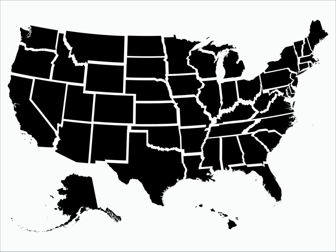 USA Map SVG All American States SVG Commercial Use Cut File Il 1080xN.1814473942 65jh