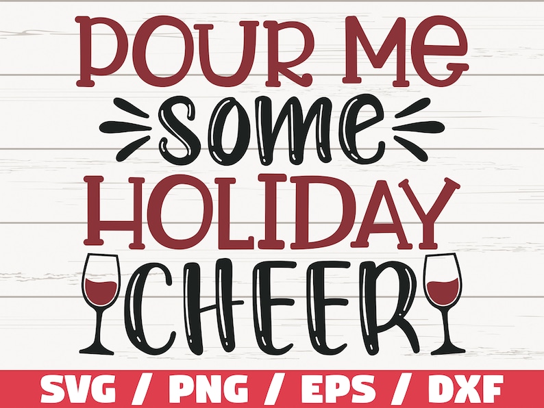 Christmas Wine SVG Bundle / Funny Christmas SVG / Cut File / Cricut / Clip art / Commercial Use / Holiday SVG / Christmas Sayings Quotes image 9