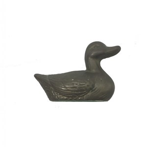 Vintage Brass Sitting Duck Figurine