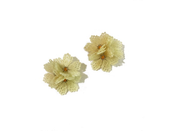 Vintage Garden Party Earrings - image 2