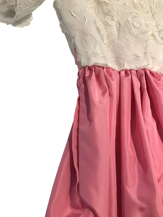 Vintage Pink Lady Dress - image 5