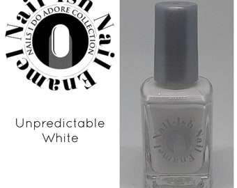 Nail·Ish Nail Enamel Unpredictable (White)