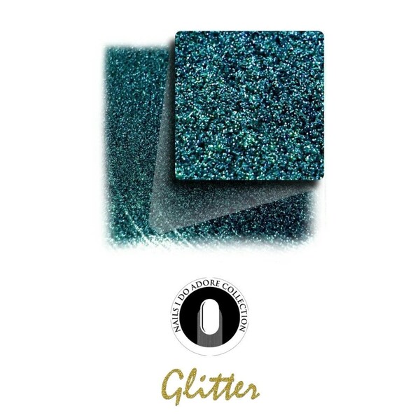 Nails I Do Adore Collection Glitter Coretta's Story (Teal)