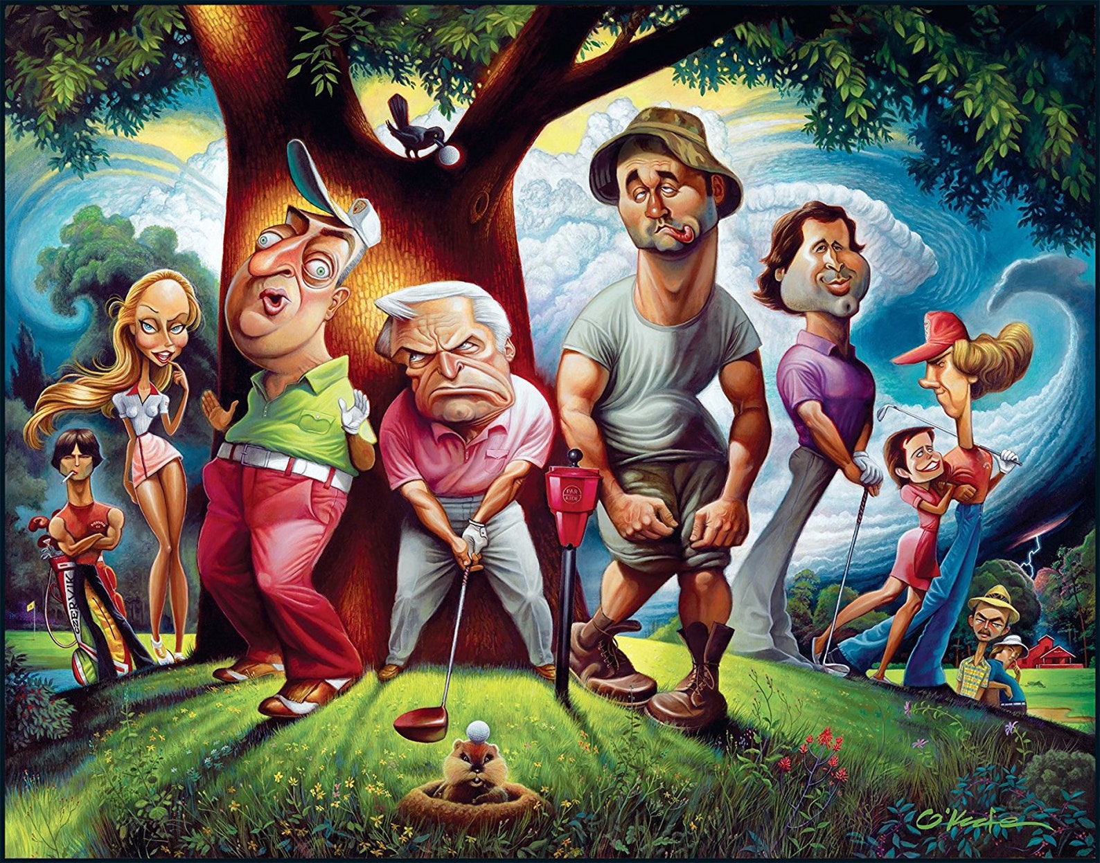 Bushwood A Tribute To Caddyshack Gicl E Print Etsy Il 1588xN.1504659637 Fbsh