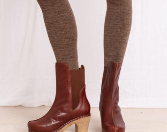Merrell Tetra Launch Women s Waterproof Tall Leather Zip Boots Brown Size 9.5 Etsy