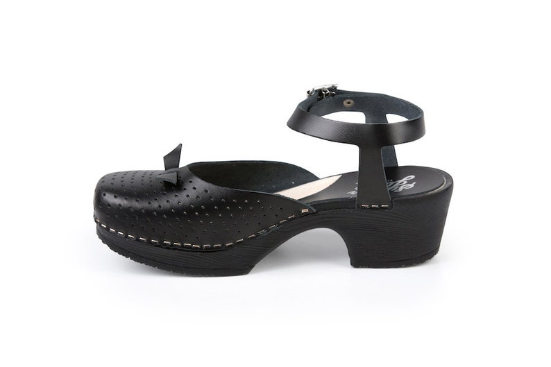 Swedish Clogs Black Sandal Clogs for Women Rubber Clogs Etsy