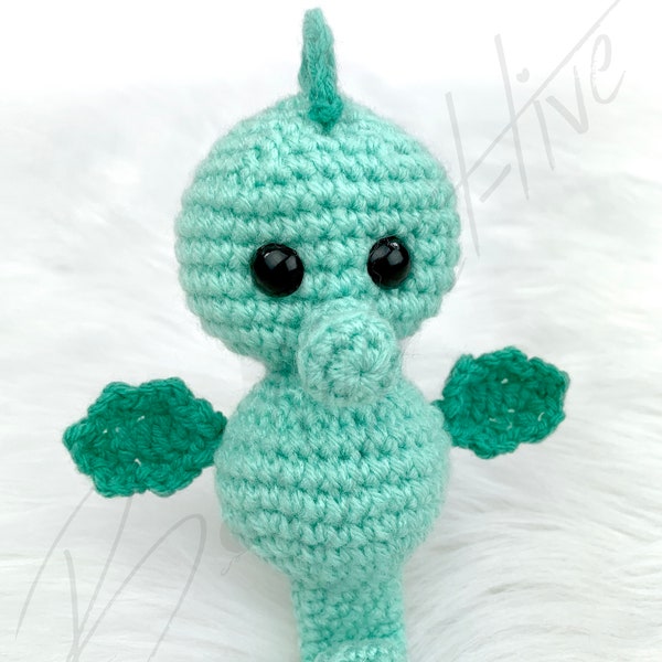 Seager the Seahorse (Crochet PATTERN PDF ONLY)