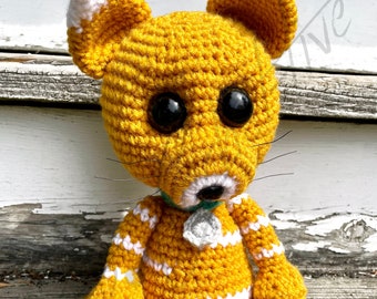 Clementine the Cat (Crochet PATTERN PDF ONLY)