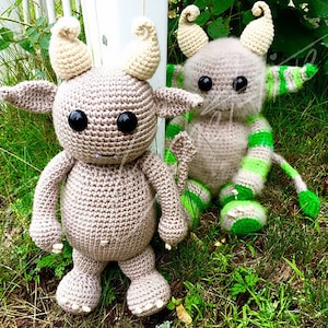 Menace & His Alter Ego Monster (Crochet PDF PATTERNS ONLY)