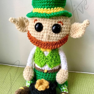 Lucky the Leprechaun (Crochet PATTERN PDF ONLY)