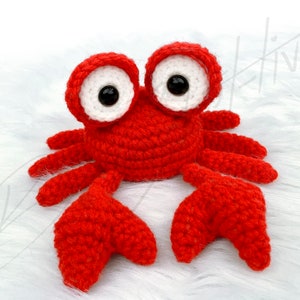 Clawford the Crab (Crochet PATTERN PDF ONLY)