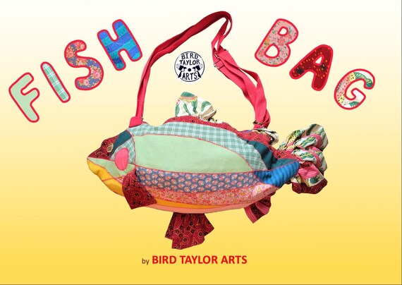 Fish Bag sewing pattern NOW AVAILABLE ONLY on Kofi