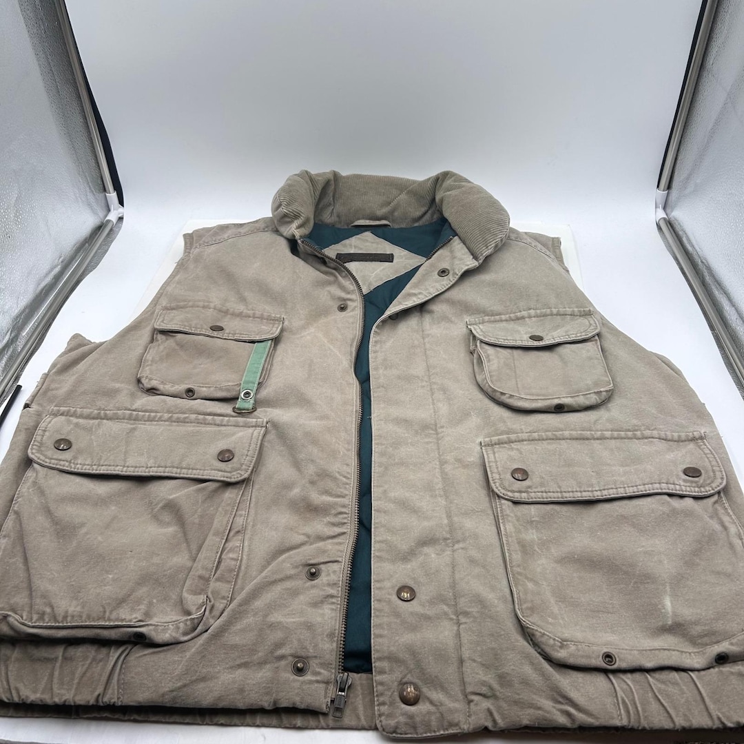 80年代ヴィンテージ エディー・バウアー グースダウン カーキ
